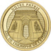 Frankrijk, Medaille, L'Arc de Triomphe, 2017, Goud, FDC