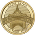 Frankrijk, Medaille, Tour Eiffel, 2017, Goud, FDC