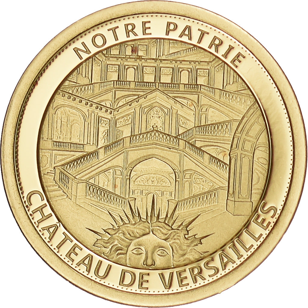 Frankreich, Medaille, Le Château de Versailles, 2017, Gold, STGL
