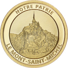 Frankreich, Medaille, Le Mont Saint-Michel, 2017, Gold, STGL
