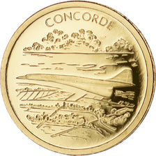 Francia, medaglia, Le concorde, 2010, Oro, FDC