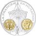 France, Medal, Histoire Monétaire, 100 Francs Bazor, MS(65-70), Silver