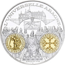 France, Medal, Histoire Monétaire, Angelot d'Or, Silver, MS(64)