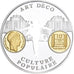 France, Medal, Histoire Monétaire, 10 Francs Turin, Art Déco, Silver, MS(64)