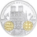 France, Medal, Histoire Monétaire, Denier Parisis, Louis VII, Silver, MS(64)