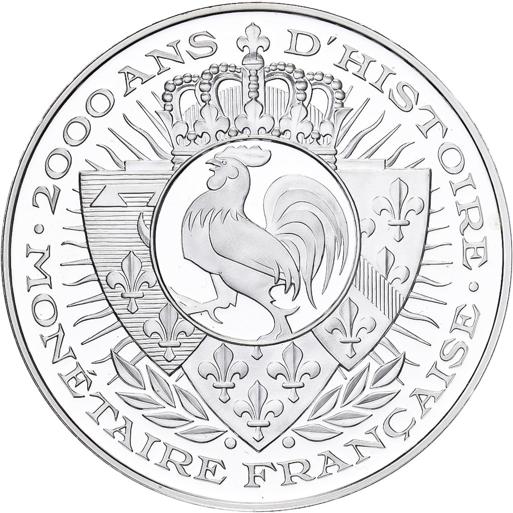 France, Medal, Histoire Monétaire, Napoléon Ier, 1 Franc An 14, Silver, MS(64)