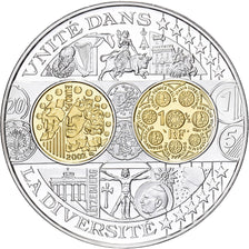 France, Medal, Histoire Monétaire, Unité dans la Diversité, Silver, MS(64)