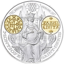 France, Medal, Histoire Monétaire, Denier de Paris, Silver, MS(64)