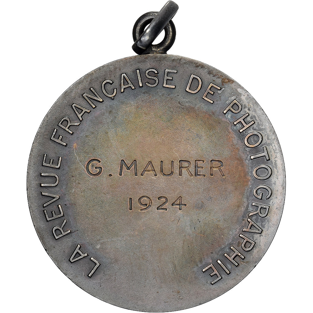 Frankrijk, Medaille, La Revue Française de la Photographie, 1924, Zilver