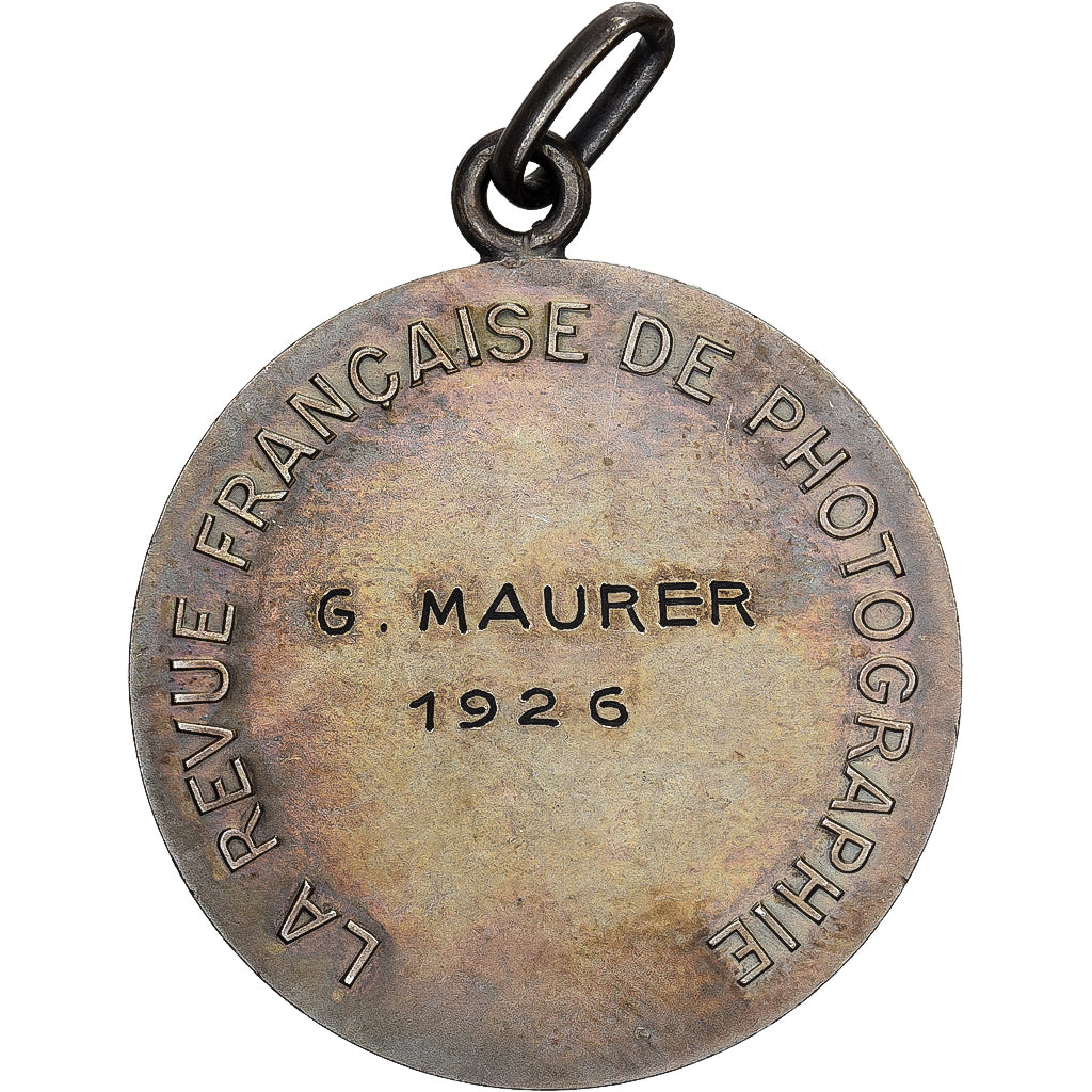 Francia, medaglia, La Revue Française de la Photographie, 1926, Argento