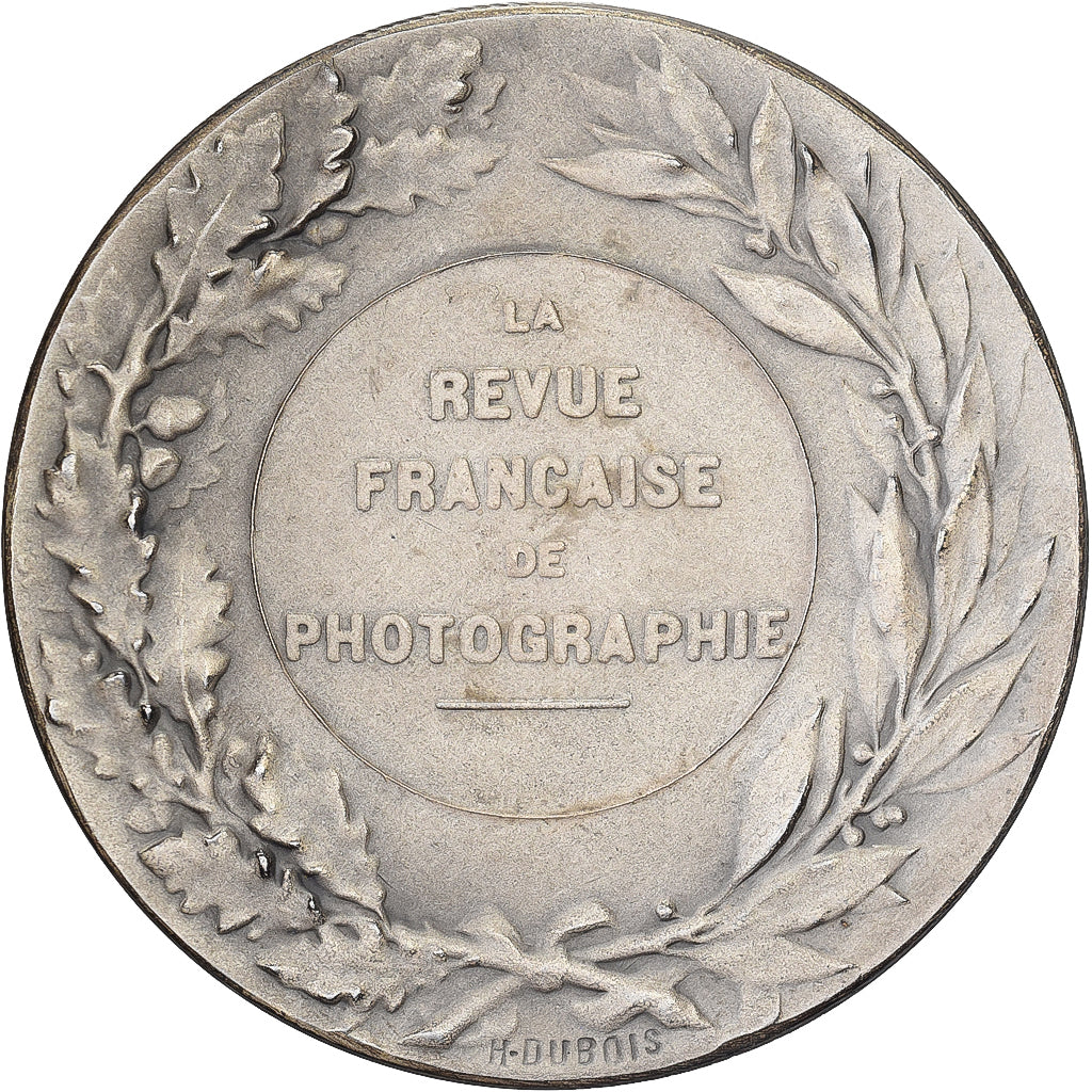 Francja, medal, La Revue Française de la Photographie, 1925, Srebro, Dubois.H