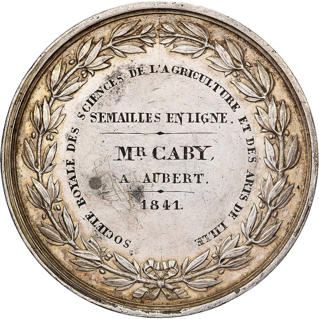 Frankreich, Medaille, Louis Philippe I, Société Royale des Sciences de