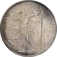 Francja, medal, Union des Industries Chimiques, 1948, Srebro, AU(55-58)