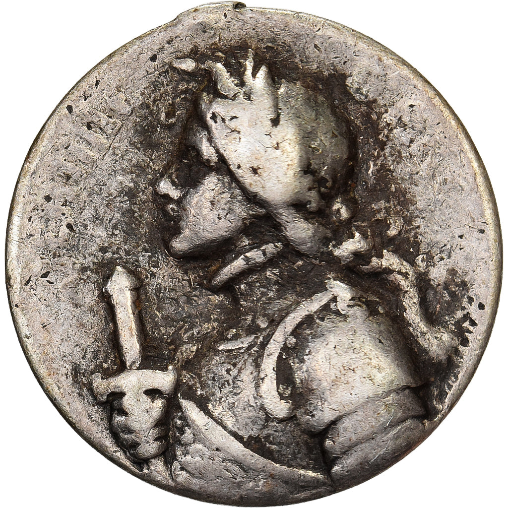 France, Medal, Jeanne d'Arc, Silver, VF(30-35)