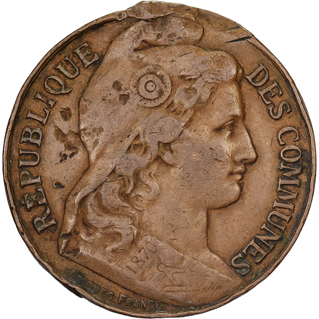 Francja, medal, Souvenir de la Fête Nationale du 14 Juillet, 1882, Brązowy