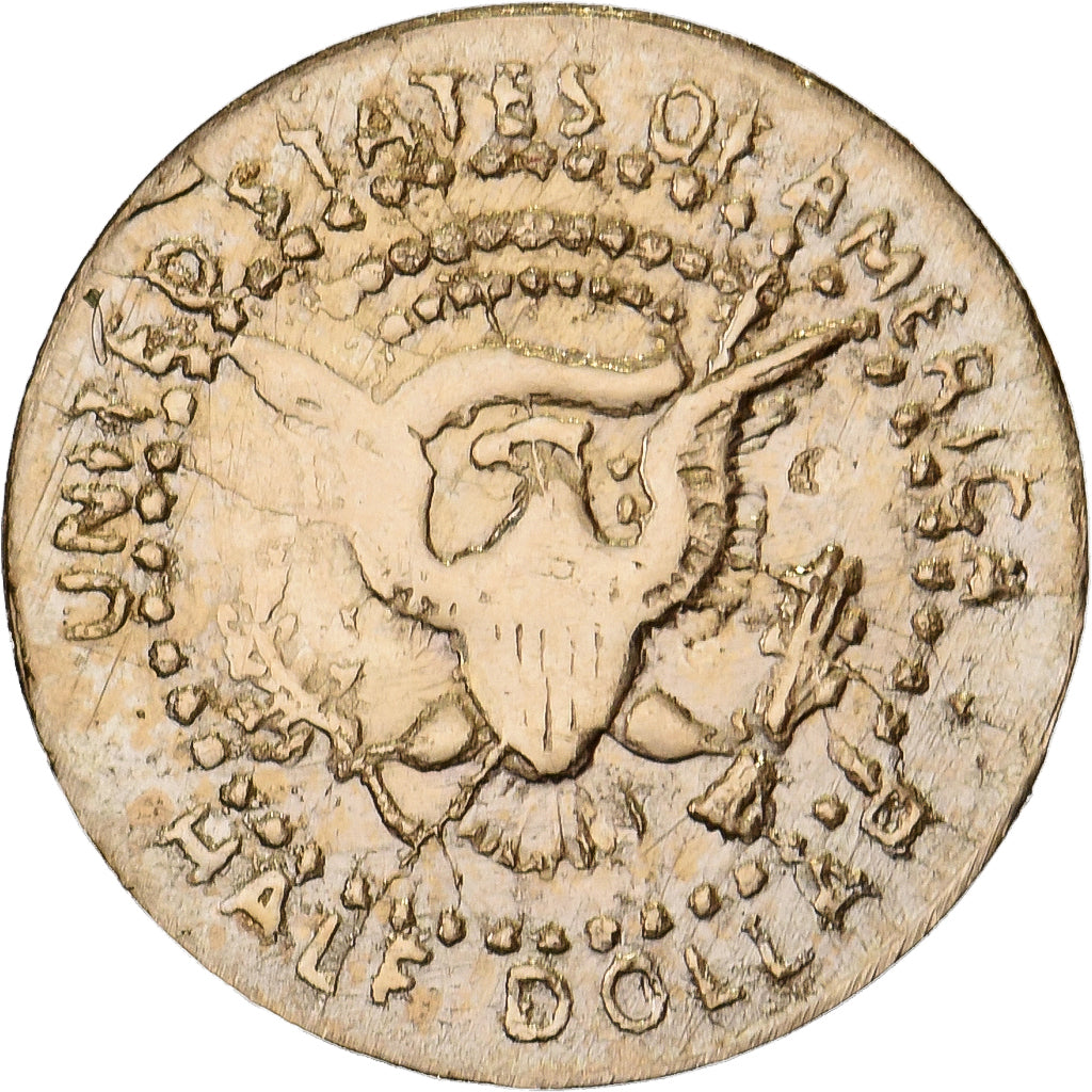 États-Unis, Médaille, Demi-Dollar, 30ème Anniversaire de la Mort de Kennedy