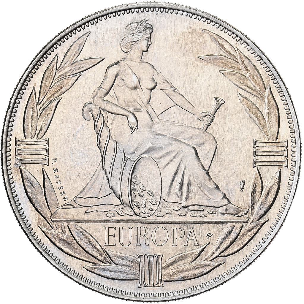 Frankreich, Medaille, Ecu Europa, Europe Assise, 1981, MDP, Kupfer-Nickel