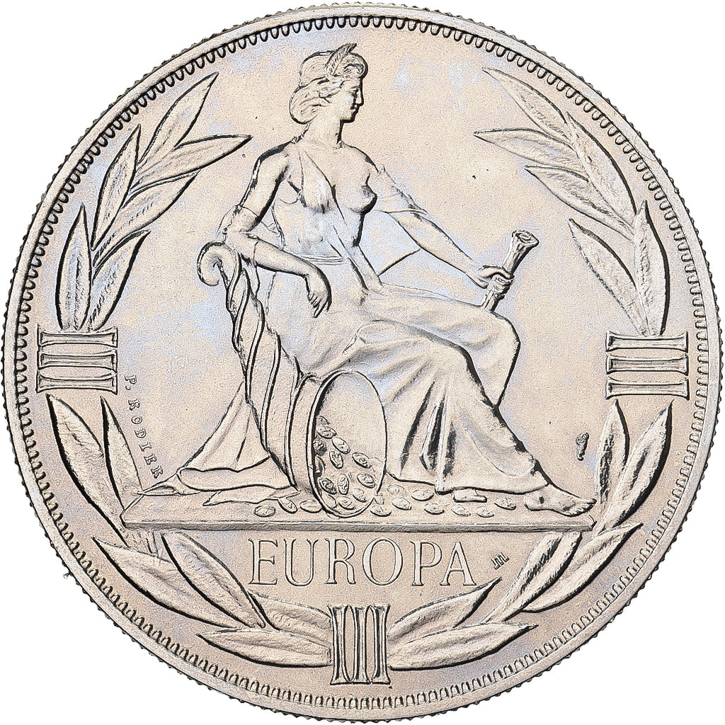 Frankreich, Medaille, Ecu Europa, Europe Assise, 1982, MDP, Kupfer-Nickel