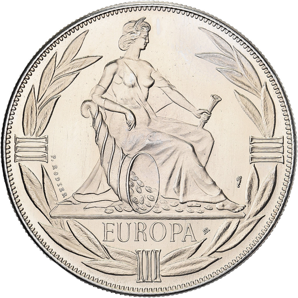 France, Médaille, Ecu Europa, Europe Assise, 1983, MDP, Cupro-nickel, FDC