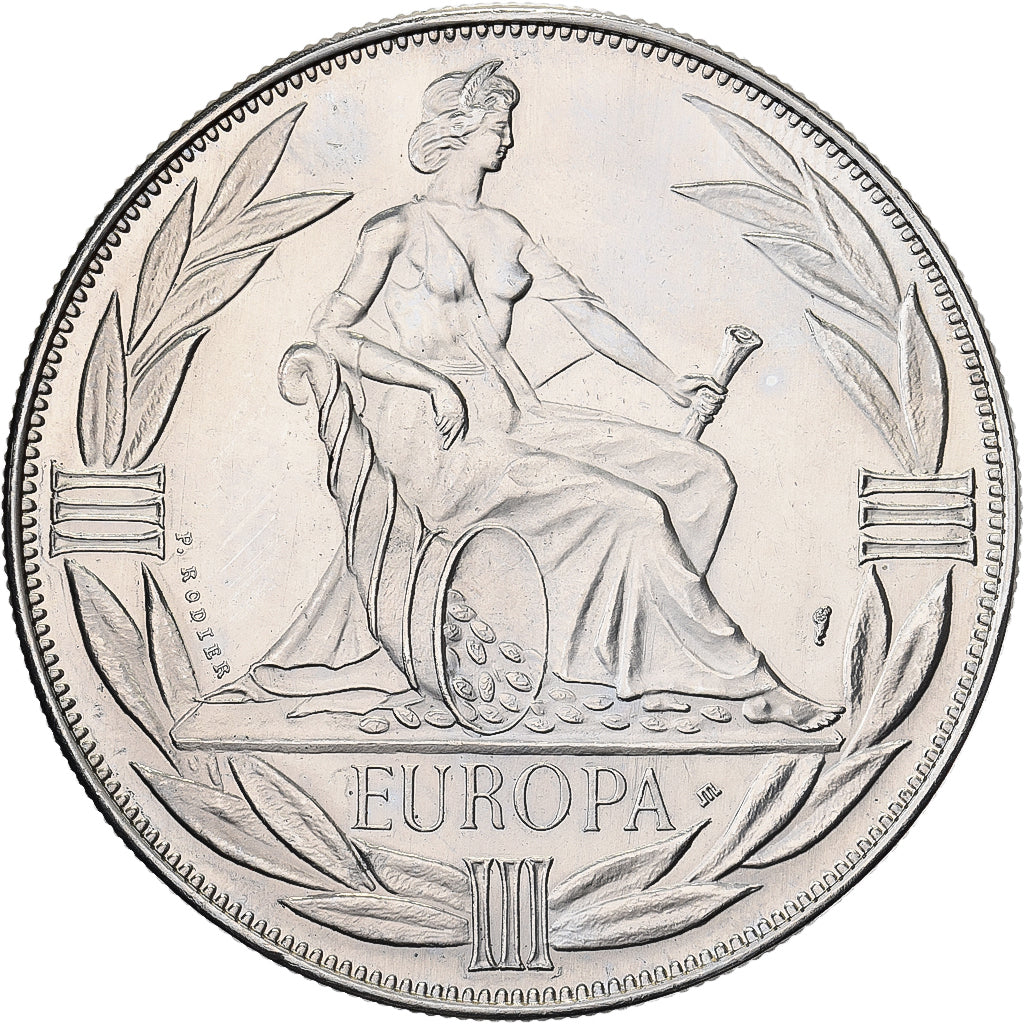 France, Médaille, Ecu Europa, Europe Assise, 1984, MDP, Cupro-nickel, FDC