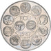 França, medalha, Ecu Europa, Marianne, 1987, Cobre-Níquel Dourado, Rodier