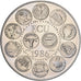 France, Médaille, Ecu Europa, Marianne, 1986, Cupronickel doré, FDC, Rodier