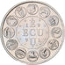 França, medalha, Ecu Europa, Marianne, 1991, Cobre-Níquel Dourado, Rodier