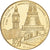 Frankreich, Medaille, Tunnel sous la Manche - Elizabeth II, Mitterrand, 1994