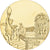 France, Medal, Les Grands Transatlantiques, Titanic, Copper-Nickel Gilt, C.