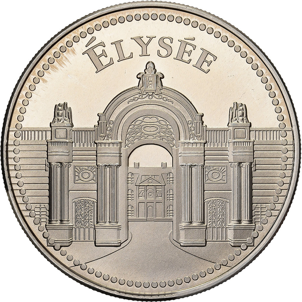 Francia, medaglia, L'Elysée, 2012, Rame-nichel, FDC