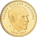 Francia, medaglia, Ve République, Valery Giscard d'Estaing, 1981, Doratura in