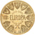 France, Medal, Europa, Le Louvre, 1993, Copper-Nickel Gilt, MS(63)