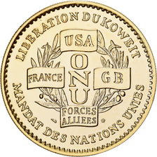 Francja, medal, Libération du Koweit, Victoire de la Paix, 1991, Pokryte