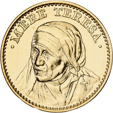 França, medalha, Mère Teresa, Prix Nobel de la Paix 1979, Cobre-Níquel