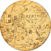 France, Medal, Jeux Olympiques d'Albertville, Copper-Nickel Gilt, MS(63)