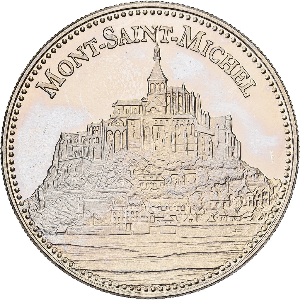 France, Medal, Le Mont Saint-Michel, Copper-nickel, MS(63)