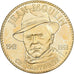 France, Medal, Conseil de la Résistance, Jean Moulin, 1993, Bronze Florentin