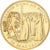 France, Medal, Histoire de France, Jeanne d'Arc au Bucher, Copper Gilt, MS(63)