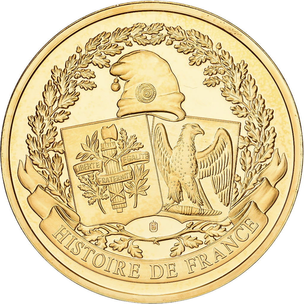 Frankreich, Medaille, De Gaulle, 1er Président de la 5ème République, Copper