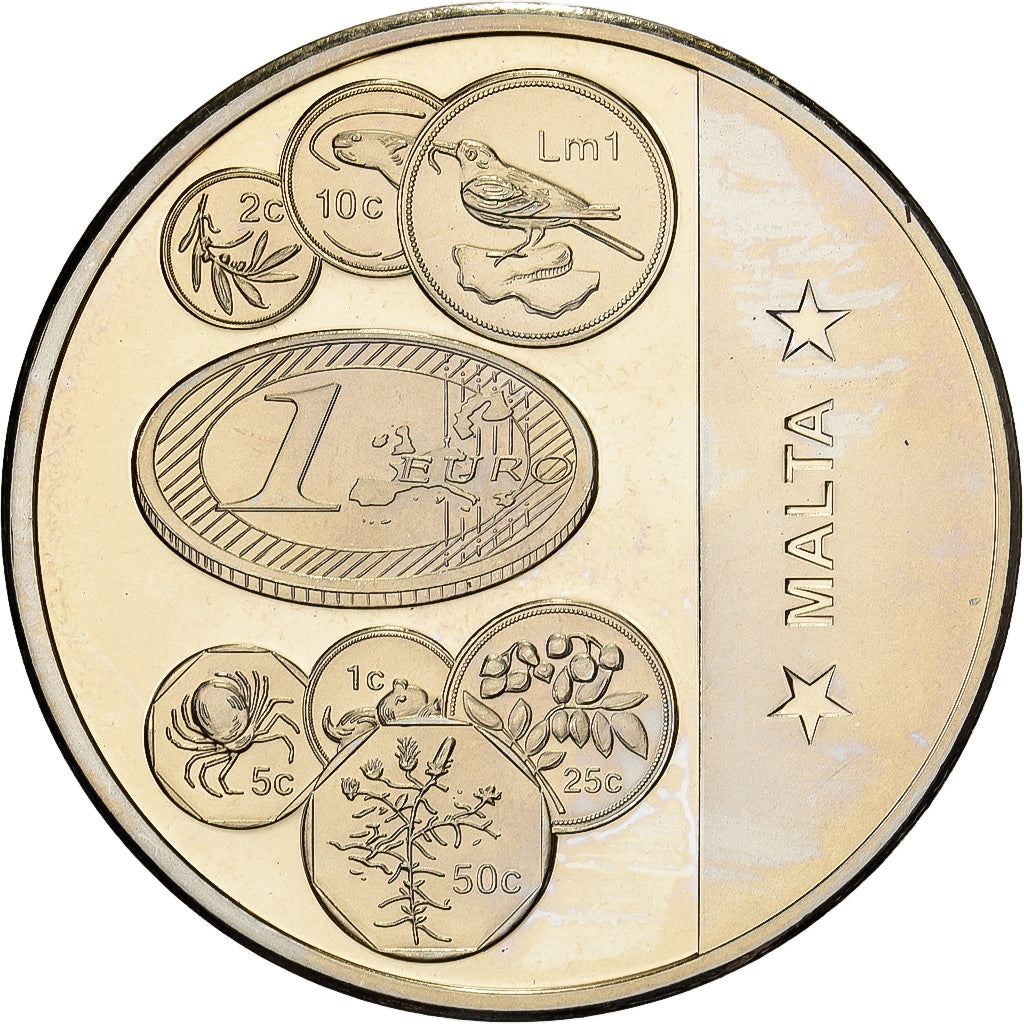 Malta, Medaille, L'Europe, Malte, Cupro-nikkel, UNC-