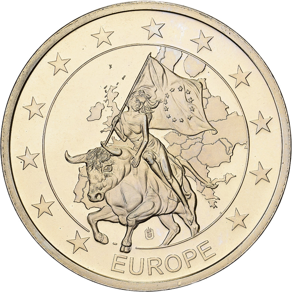 Malta, Medaille, L'Europe, Malte, Cupro-nikkel, UNC-