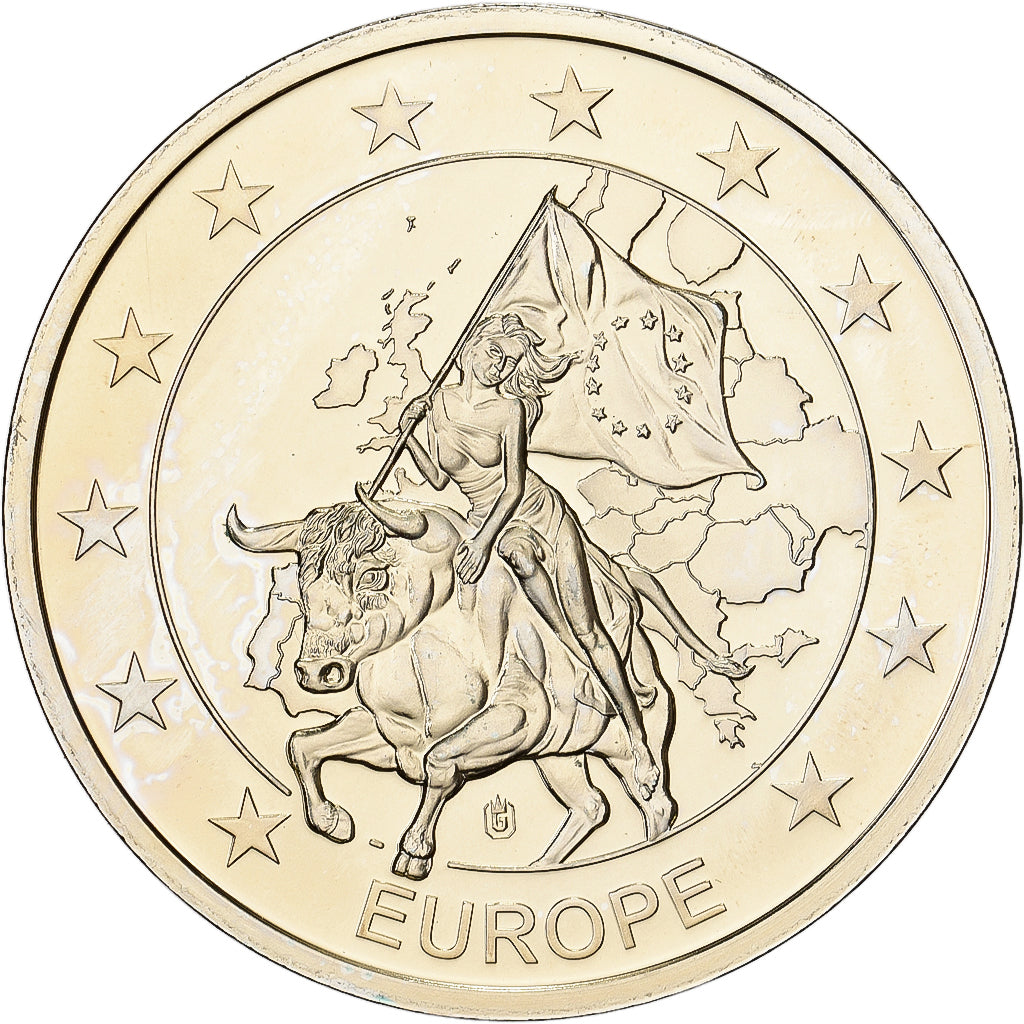 Polónia, medalha, L'Europe, Cobre-níquel, MS(63)