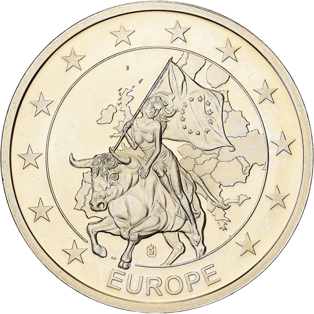 Lituania, medaglia, L'Europe, Rame-nichel, SPL