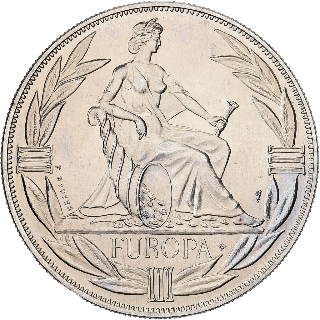 Frankreich, Medaille, Ecu Europa, Europe Assise, 1981, MDP, Kupfer-Nickel