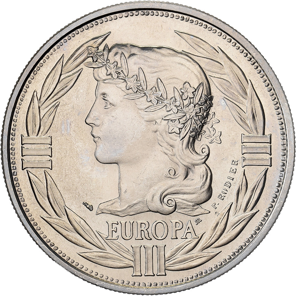 France, Medal, Ecu Europa, Marianne, 1990, Copper-nickel, Rodier, MS(65-70)