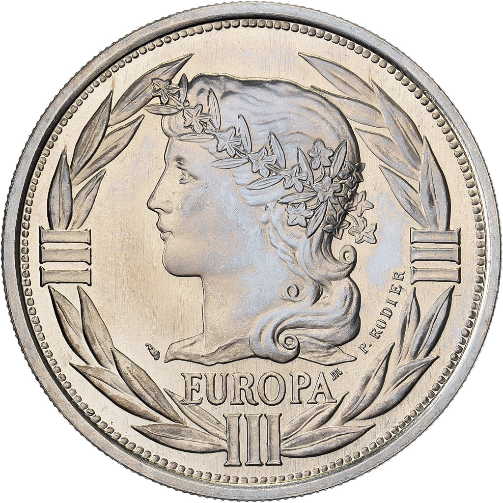 France, Medal, Ecu Europa, Marianne, 1993, Copper-nickel, Rodier, MS(65-70)