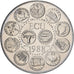 Frankreich, Medaille, Ecu Europa, Marianne, 1988, Copper-nickel, Rodier, STGL