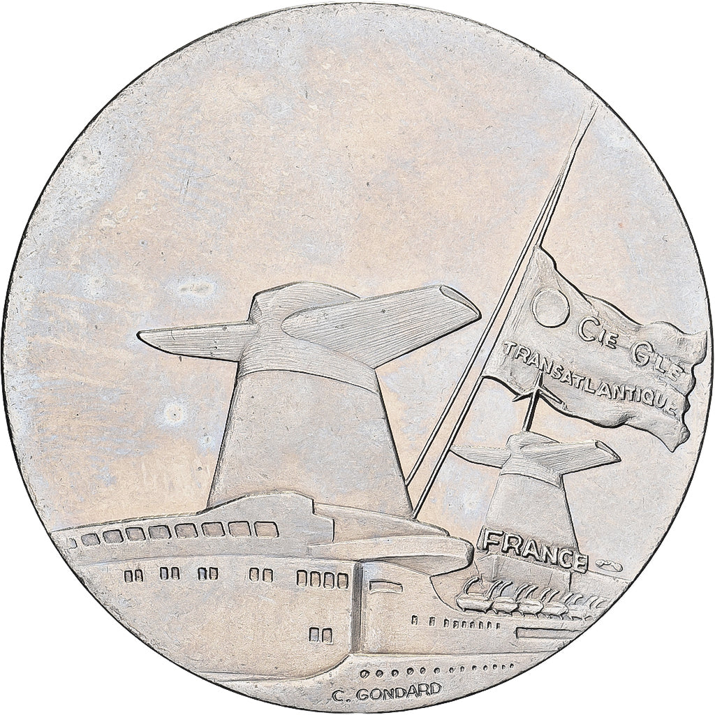Frankreich, Medaille, Compagnie Générale Transatlantique, France