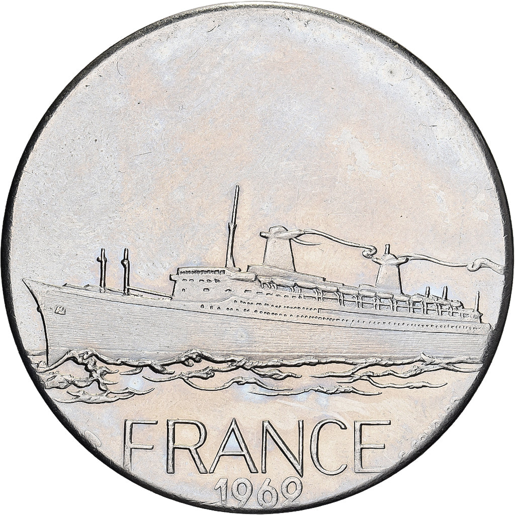 Frankreich, Medaille, Compagnie Générale Transatlantique, France