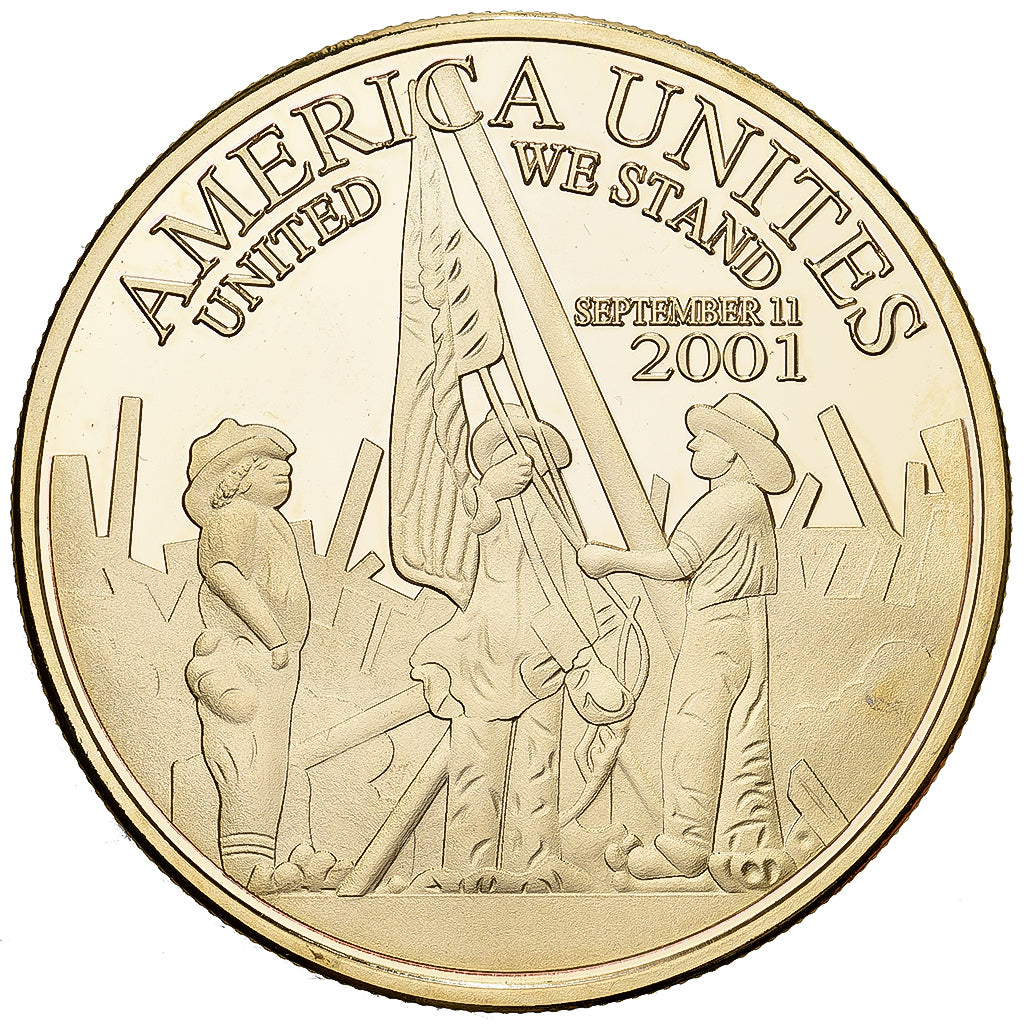 United States, Medal, Attentats du 11 Septembre 2001, Remember, Copper-Nickel